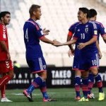 ＜サッカー日本代表＞６ゴールでアフガンに完勝　２位浮上