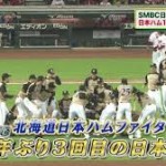 【日本シリーズ】日本ハム１０年ぶり３度目日本一　レアード満塁弾など８回一挙６点